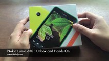 Nokia Lumia 630 - Unbox and Hands On