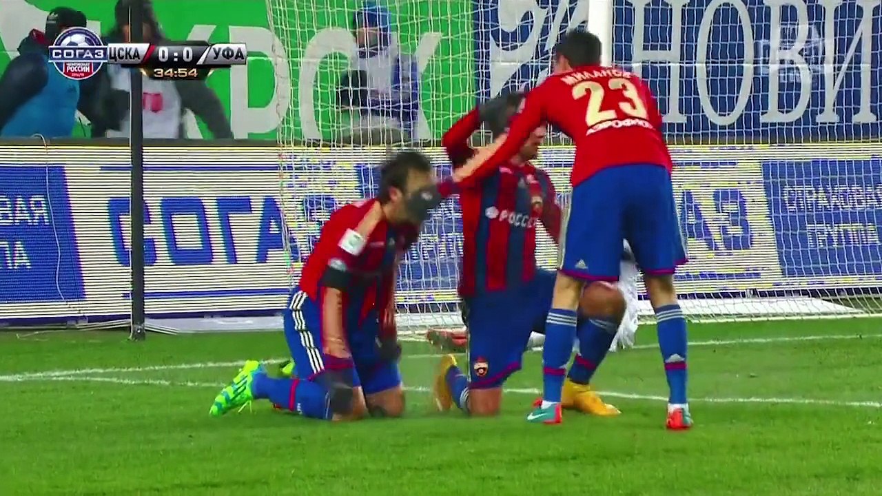 ПФК ЦСКА — Уфа — 5 - 0
