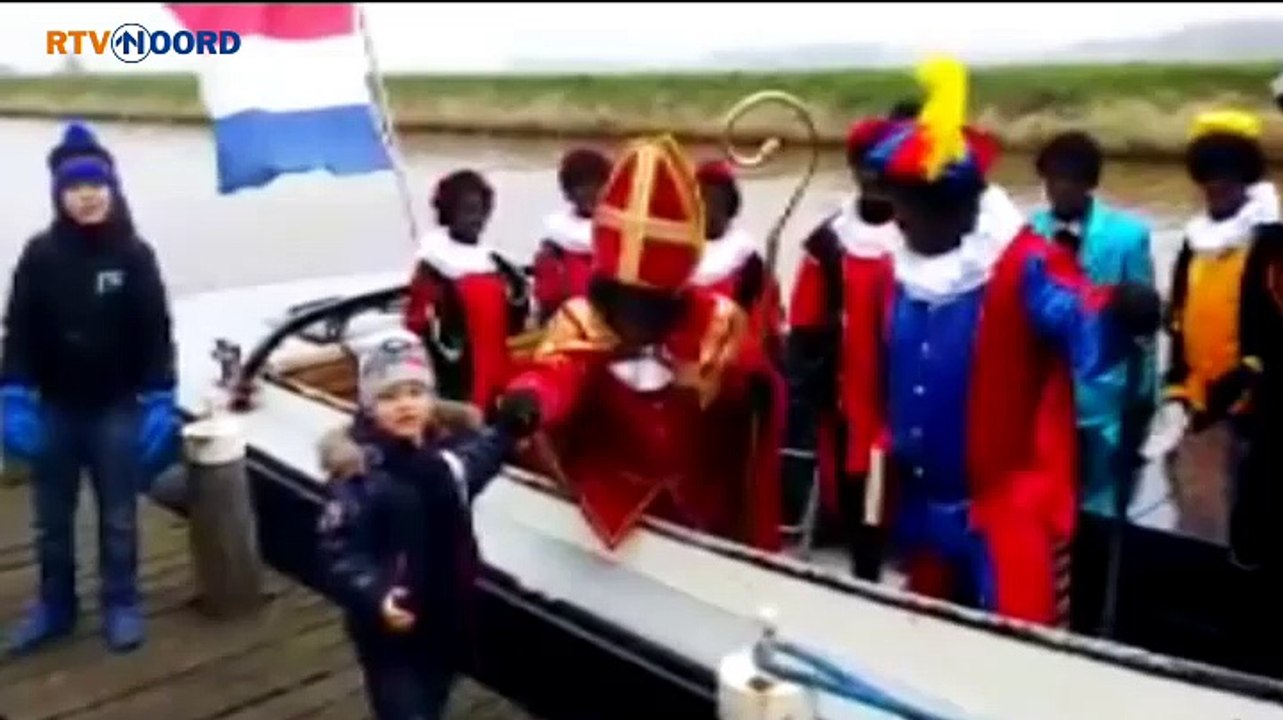 Huh? Zwarte Sinterklaas in Oude Pekela - RTV Noord