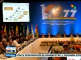 Bolivia: G77 más China discute diversificación industrial