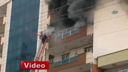 İtfaiyecinin Düşme Anı Kamerada