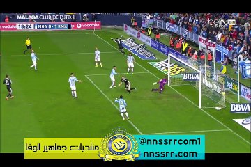 هدف الاول لريال مدريد ضد ملاقا 1-0 بن زيمة