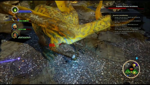 Dragon Age Inquisition gameplay parte 52, El dragon Espalda Helada fereldena