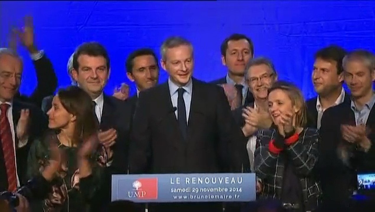 Présidence de l'UMP : pour Bruno Le Maire, une défaite aux airs de victoire