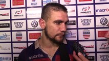 13° journée de ProD2 ASBH -  US Carcassonne réaction Thibaut Bisman