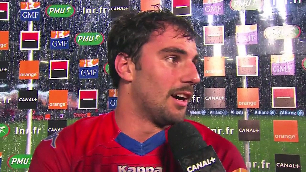TOP14 - Toulouse-Grenoble: Interview Jonathan Wisniewski (GRE) - J12 - Saison 2014/2015