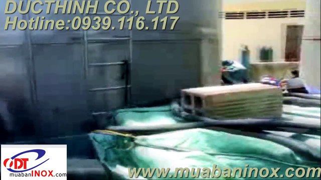 Gia Công Bồn Inox 304/316 Hóa Chất Công Nghiệp Thực phẩm 0949316316 Sản Xuất Bồn Inox, Thép ...