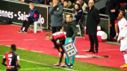 29/11/14 : SRFC-ASM : Changement Henrique/Brüls (58')