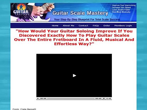 guitar scale mastery system
