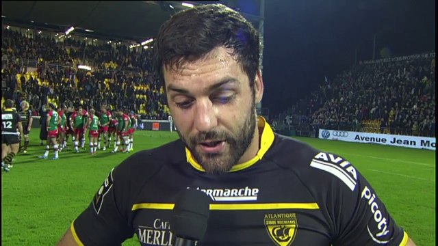 TOP14 - La Rochelle-Bayonne: Interview Kévin Gourdon (LAR) - J12 - Saison 2014/2015