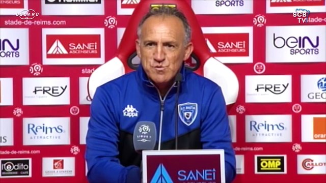 Reims 2-1 Bastia : Conf. d'après-match de G. Printant