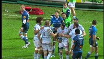 TOP14 - Castres-Racing: Essai Wenceslas Lauret (RAC) - J12 - Saison 2014/2015