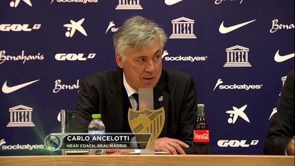 Carlo Ancelotti, después de batir el récord de Mourinho