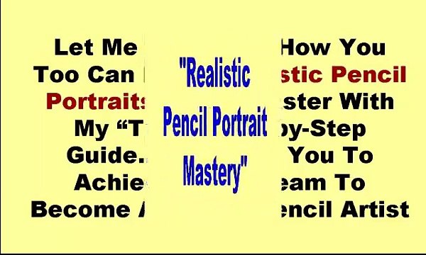 Pencil drawing techniques - Realistic Pencil Portrait Mastery