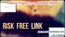 Paddison Program For Rheumatoid Arthritis Download the System Free of Risk - before you buy...