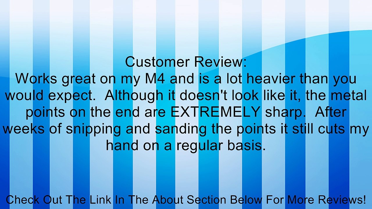 Airsoft Tactical -14 CCW Threaded Metal Steel Flash Hider 1.6 Style Review