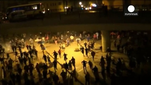 Enfrentamientos en el Cairo tras la absolución de Hosni Mubarak