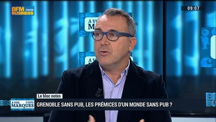 Grenoble va bannir la publicité de ses rues: Frank Tapiro, Valéry Pothain et Anthony Babkine (1/2) - 30/11