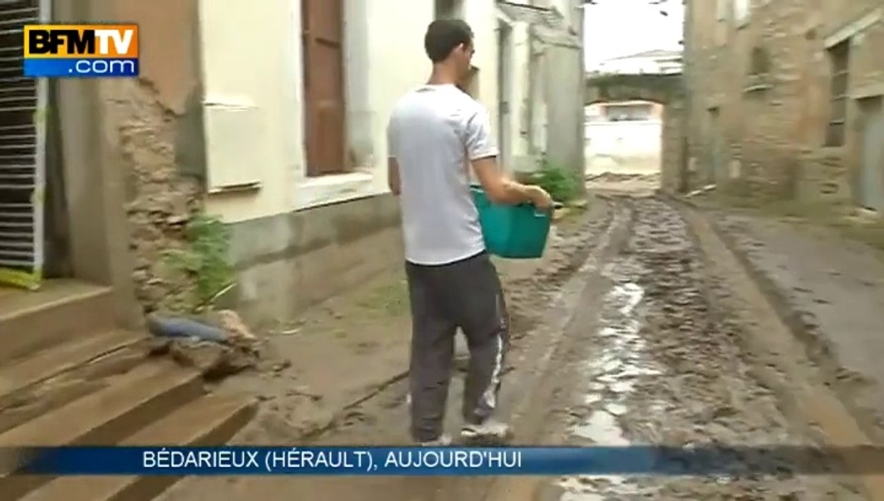 Hérault : après la décrue, l'heure est au nettoyage
