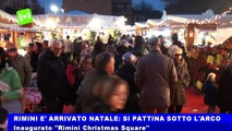 E' arrivato il Natale: tutti con i pattini ai piedi, inaugurato il Rimini Christmas Square