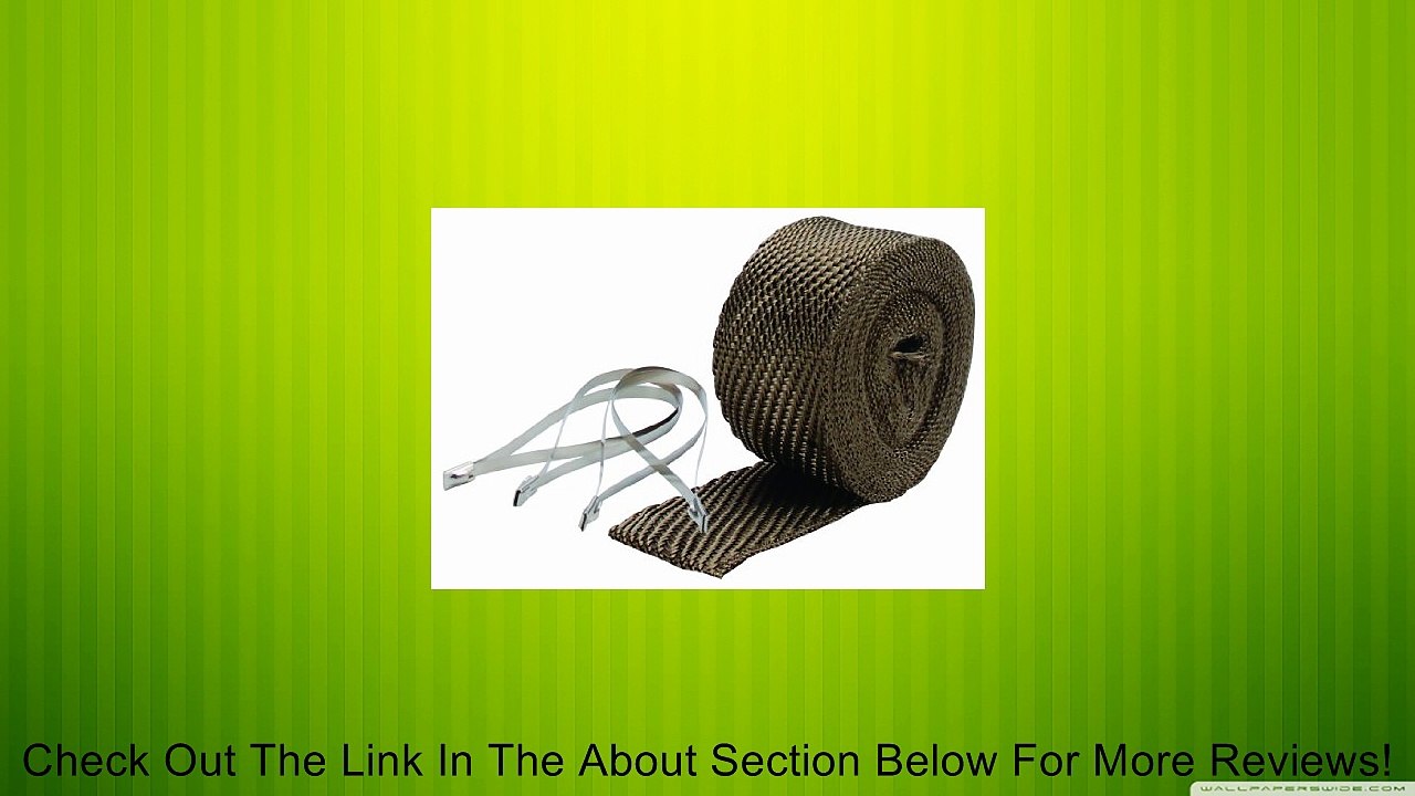 DEI 010123 Titanium Pipe Wrap and Locking Tie Kit Review