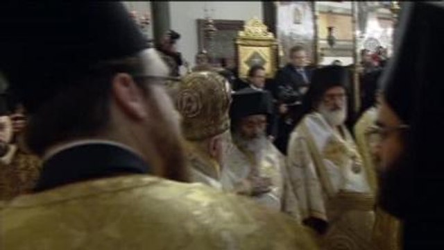 Papa, Fener Rum Patrikhanesi'nde Ayine Katıldı (3)