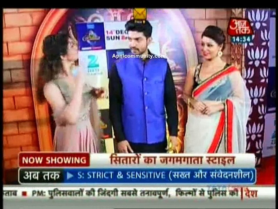Fatafat Express 30th November 2014 Zee Rishtey Ki Award www.apnicommunity.com