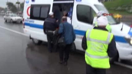 Yağmur Kazaya Neden Oldu: 4 Yaralı