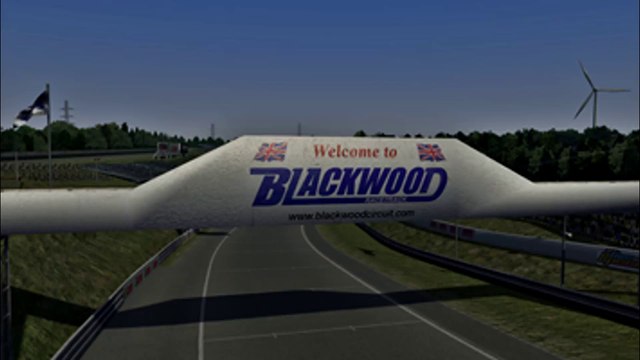 Tour de piste à Blackwood en Clio Cup sur Assetto Corsa