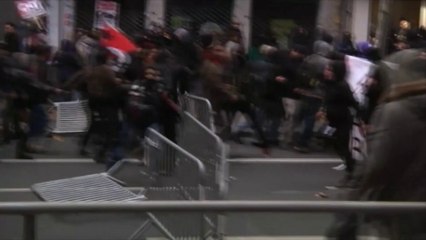 Violences en marge du congrès du Front national à Lyon