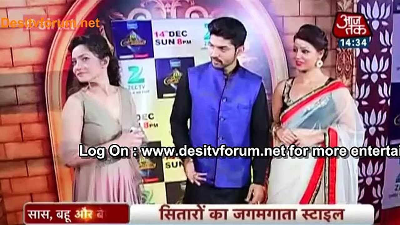 Zee Rishtey Ke Red Carpet Par Tv Ke Sitaaron Ke Jalwe ! Zee Rishtey Awards 2014 ! 30thNov2014