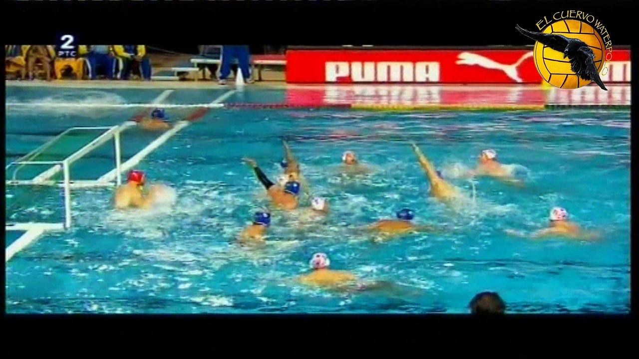 Crvena Zvezda 9 Barceloneta 5 Semifinal Final Four 2013 Belgrad water polo