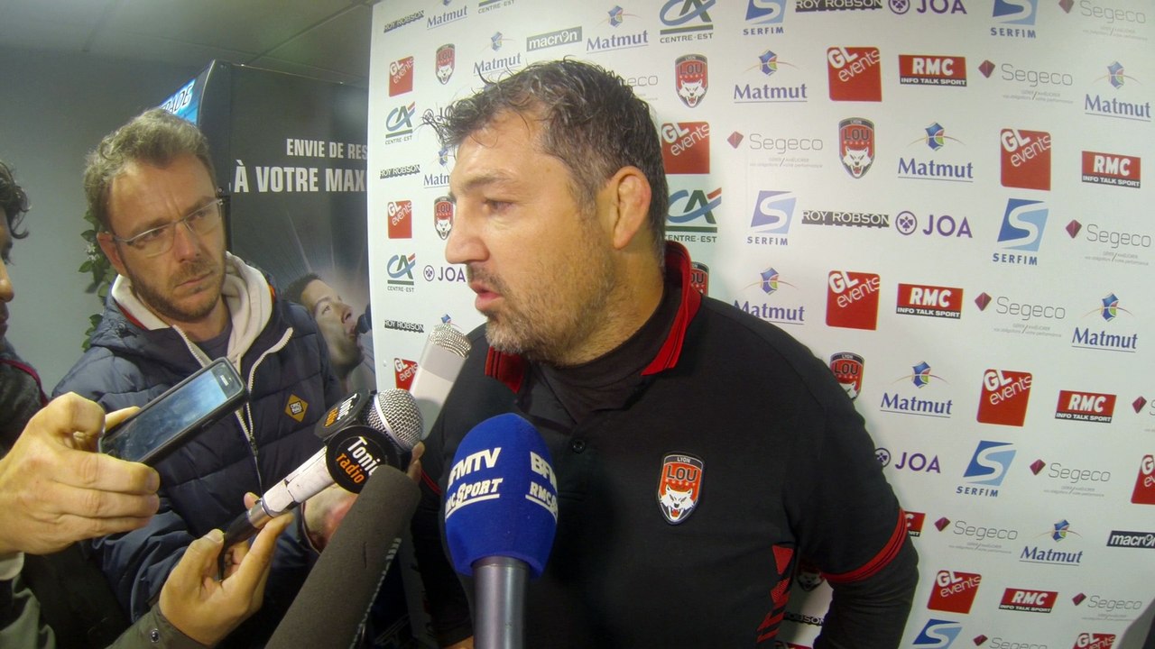 Rugby Top 14 - Olivier Azam après LOU - Montpellier