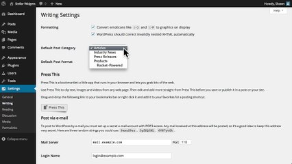 Part 20- Settings & Configuration