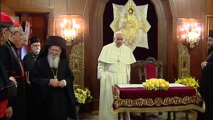 Patrik Bartholomeos ve Papa Franciscus'tan Ortak Bildiri