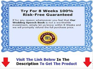 Wedding Speeches For All + DISCOUNT + BONUS