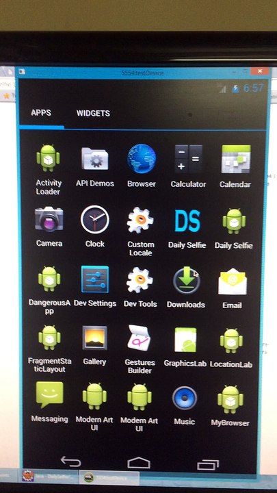 Daily Selfie App Coursera -Programming Mobile Applications for Android Handheld Systems