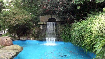 Candás vuelve a funcionar río artificial parque Conserveres