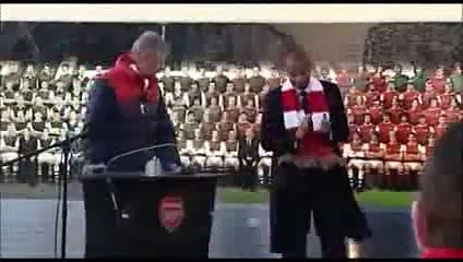 Comeback goal of Thierry Henry at Arsenal