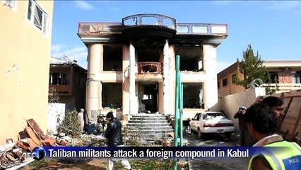 Two dead as Taliban attack foreign compound in Kabul