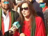 Women workers in PTI Islamabad rally