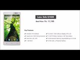 Lava Mobile With Price and Key Features In India