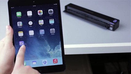 ScanSnap iX100 - How to Scan Wirelessly to Mobile Device