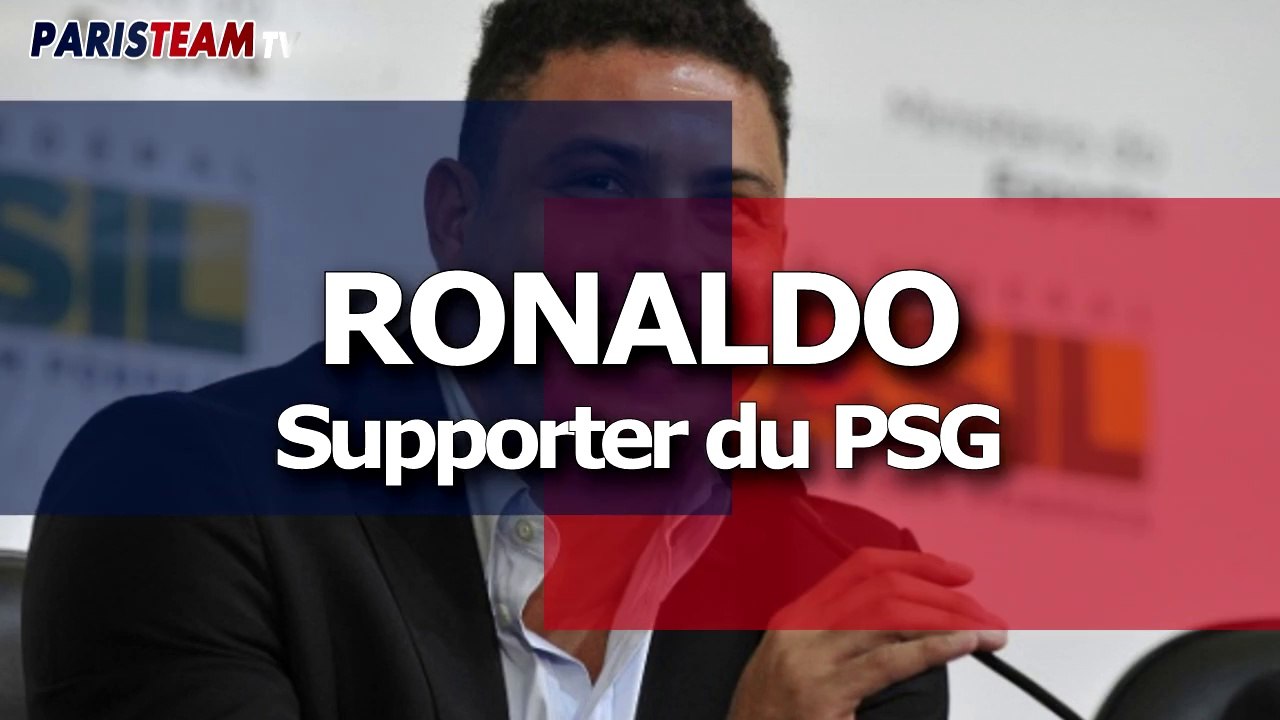 Ronaldo, supporter du PSG