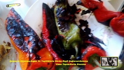 Çelpez.tv Kavurma,Soğan Ve Yeşilliklerle Dürüm Keyfi Çağlarca=Antalya