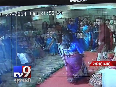 Captured on CCTV : Cash,valuables stolen from marriage venue, Ahmedabad - Tv9 Gujarati
