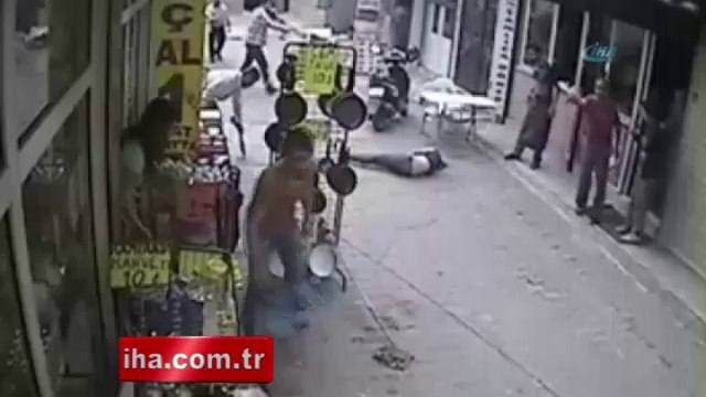 Une jeune fille chute du 5ème étage et est électrocutée