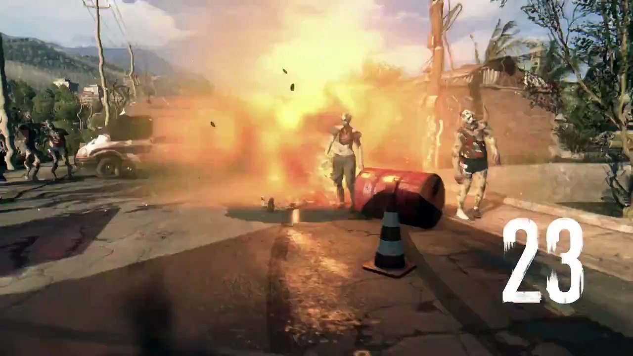 Dying Light - 60 Kills Gameplay Trailer