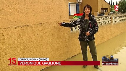 Sigean : la décrue après des inondations exceptionnelles