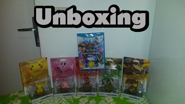 (Unboxing) Amibo & Super Smash Bros sur Wii U